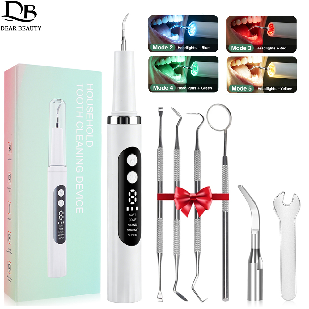 Teeth Whitening Uv - Elektrische Tandreiniger Ultrasone Tandheelkundige Scaler Met