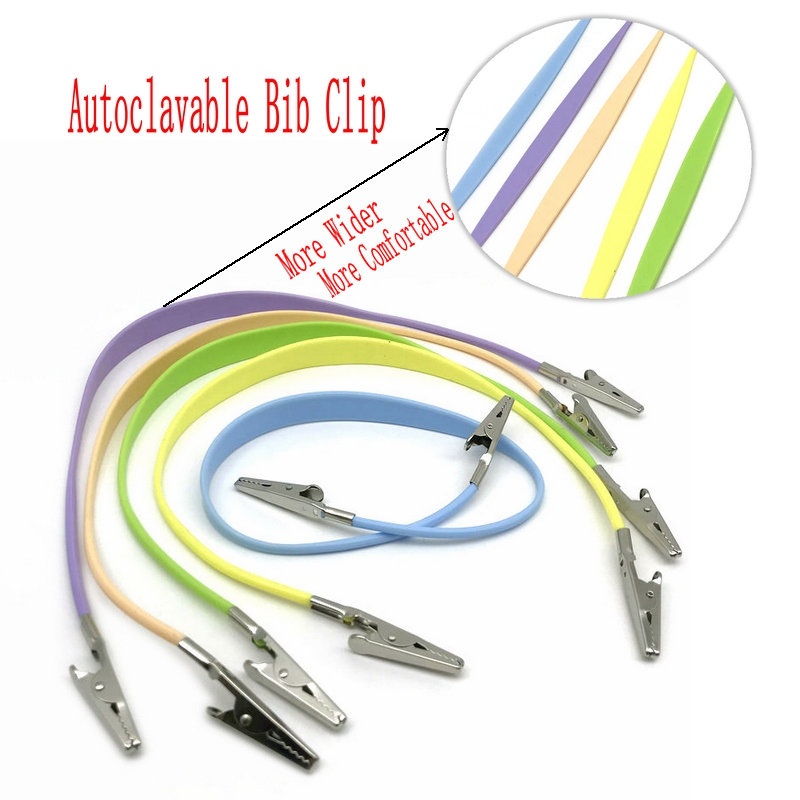 Whitening Teeth Dentist - 1Pc Dental Autoclavable Bib Clips Keten