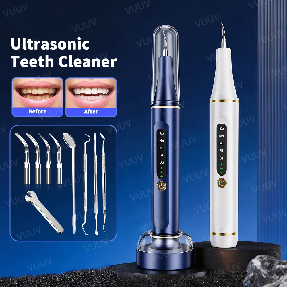 Teeth Whitening Uv - VUUV Ultrasone Tandenreiniger Vrouwen Tandsteenverwijderaar Vlekkenverwijderaar