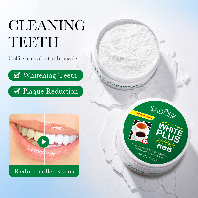 Whitening Powder Activated - Bamboe Houtskool Actieve Houtskool Whitening Tand