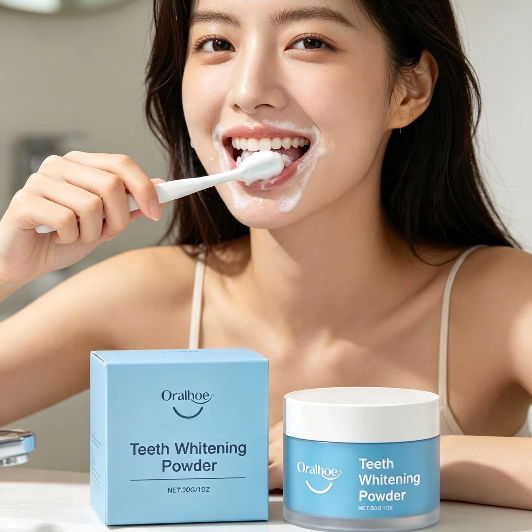 Teeth Whitening Quotes - Oralhoe Tandpoeder voor het Poetsen van