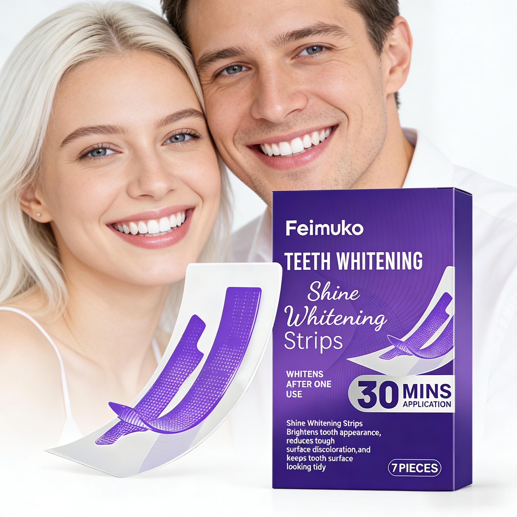 Teeth Whitening Retainer - Tandenbleekstrips verminderen de gevoeligheid van het