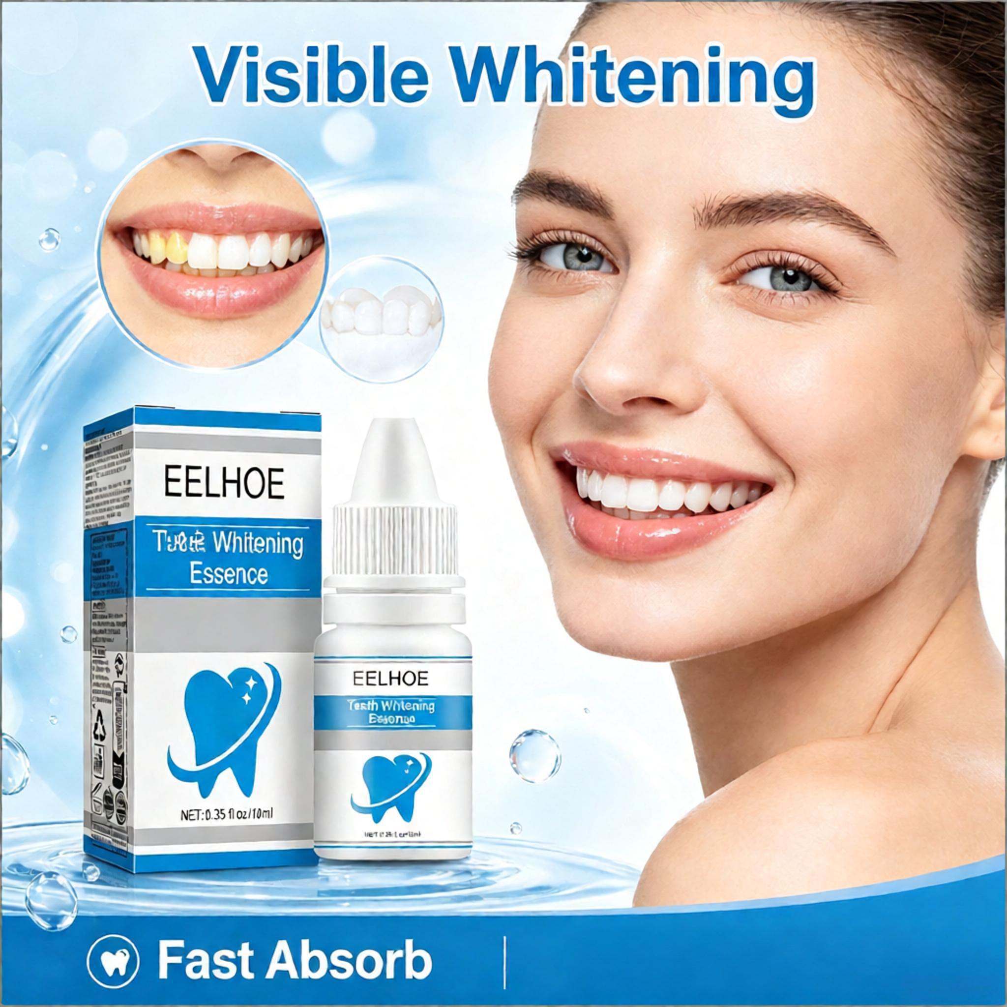 Teeth Whitening Serum - EELHOE Tandenbleekserum Verwijdert Cariës, Plaques en