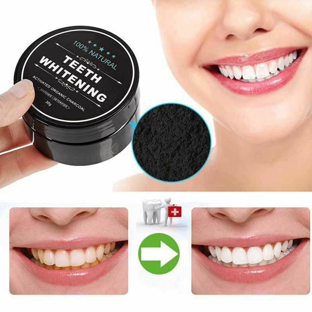 Whitening Powder Activated - Actieve Biologische Houtskool Poeder Polish Tanden