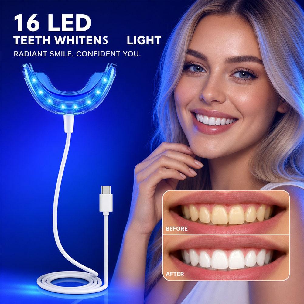 Teeth Whitening For Trays - Tandenbleekversneller Smart LED Blauw Licht Draagbaar