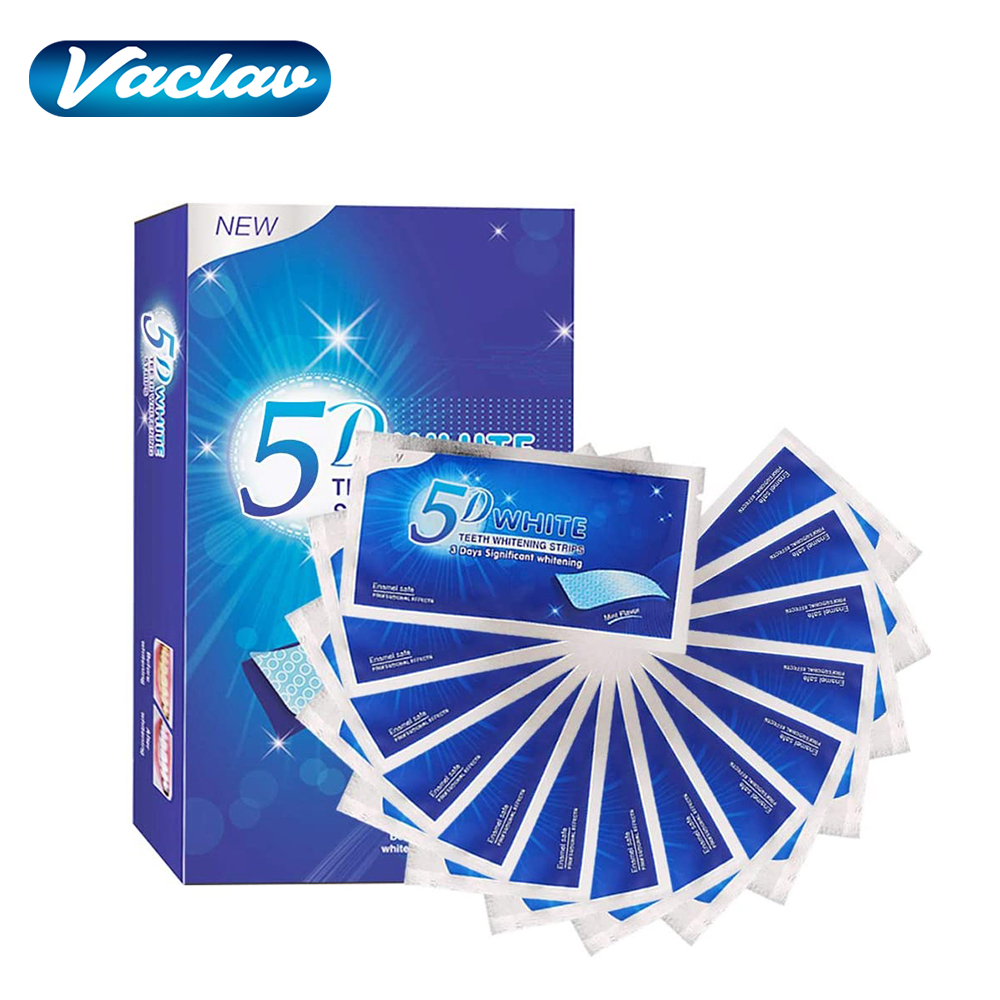Teeth Whitening Retainer - 5D Witmakende Tandstrips, Whitening Gel, Witmakende
