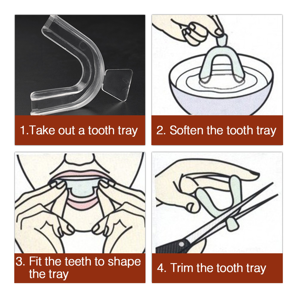 2-10 stuks siliconen mondbesch - Teeth Whitening With Trays recensie en prijs