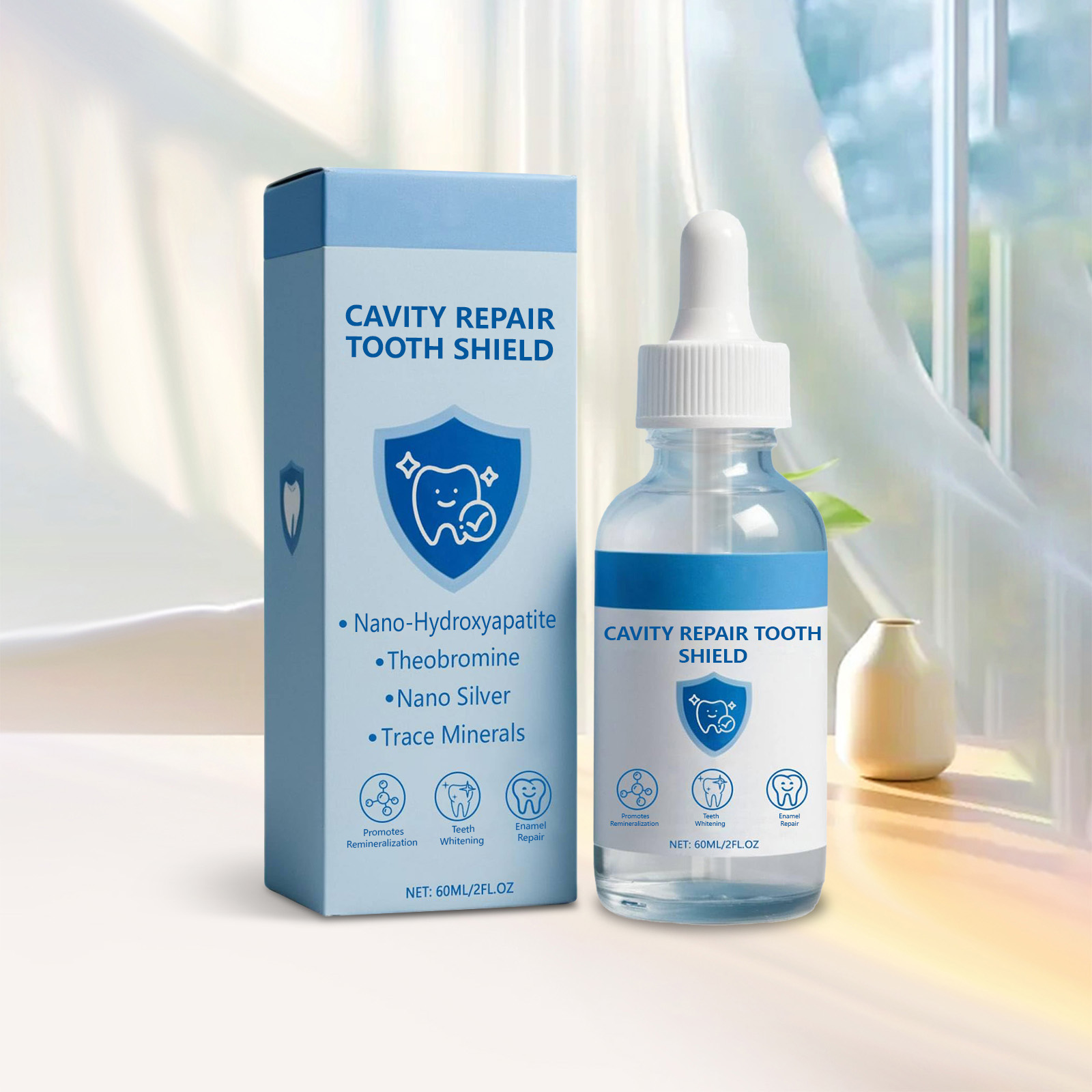 Holte Reparatie Tand Serum Ver - Teeth Whitening Serum recensie en prijs