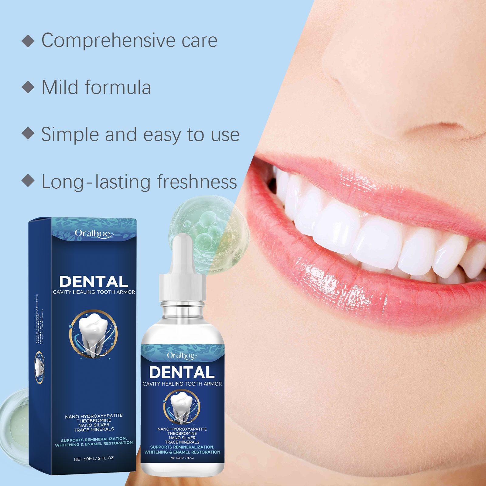 Oralhoe Tandbleek Serum Vloeis - Teeth Whitening Serum recensie en prijs