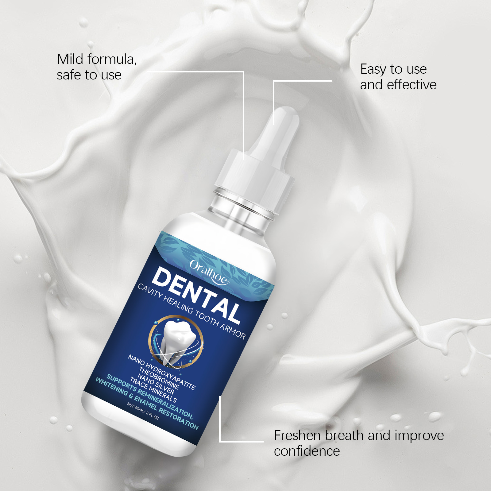 Oralhoe Tandbleek Serum Vloeis - Teeth Whitening Serum recensie en prijs