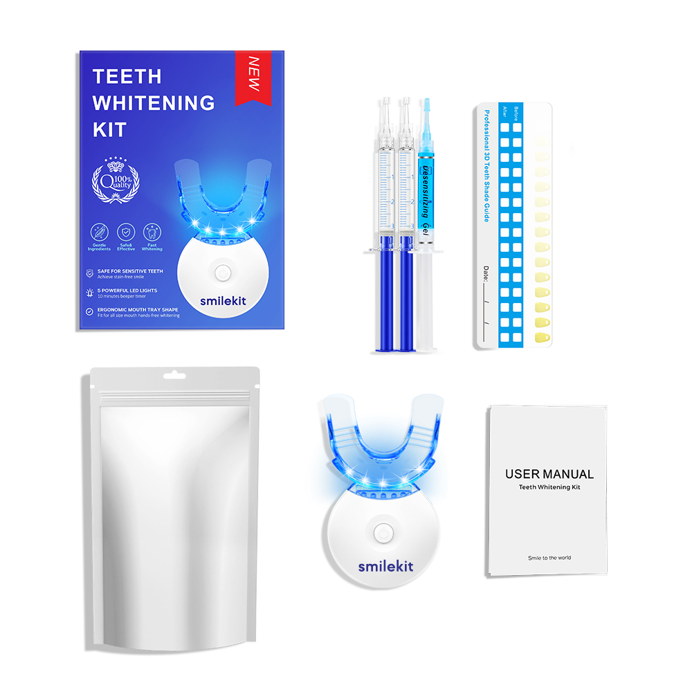 Tandenbleekset - 5X LED-lichtt - Teeth Whitening Quotes recensie en prijs