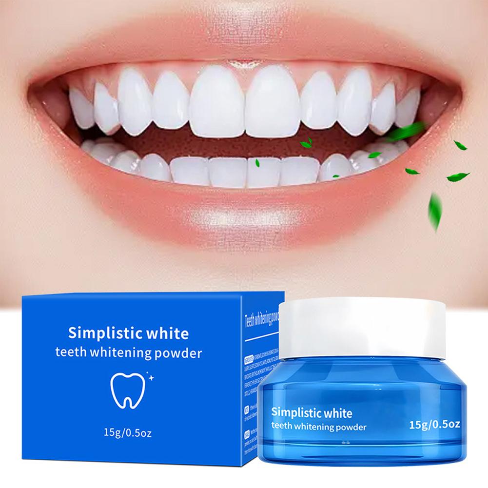 Simplistic Wit Tandbleekpoeder - Teeth Whitening Quotes recensie en prijs