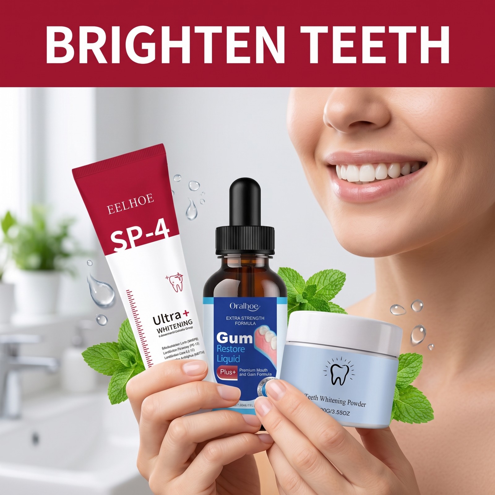 Mondverzorgingsset: Whitening  - Teeth Whitening Serum recensie en prijs