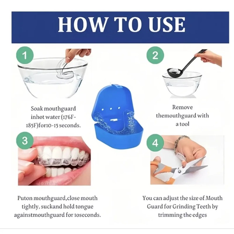 4 stuks/doos Mondbeschermers t - Dental Guard Night recensie en prijs