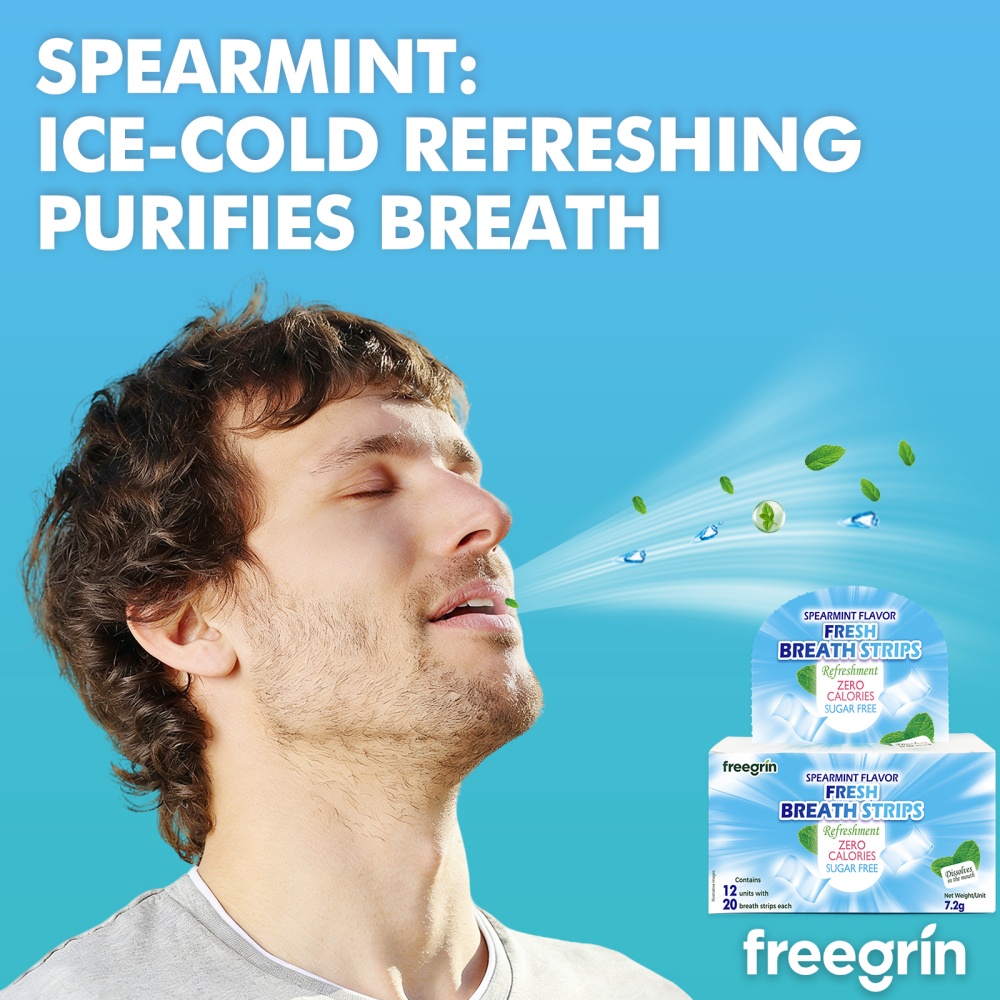 FREEGRIN Spearmint Gearomatise - Teeth Whitening Fast recensie en prijs
