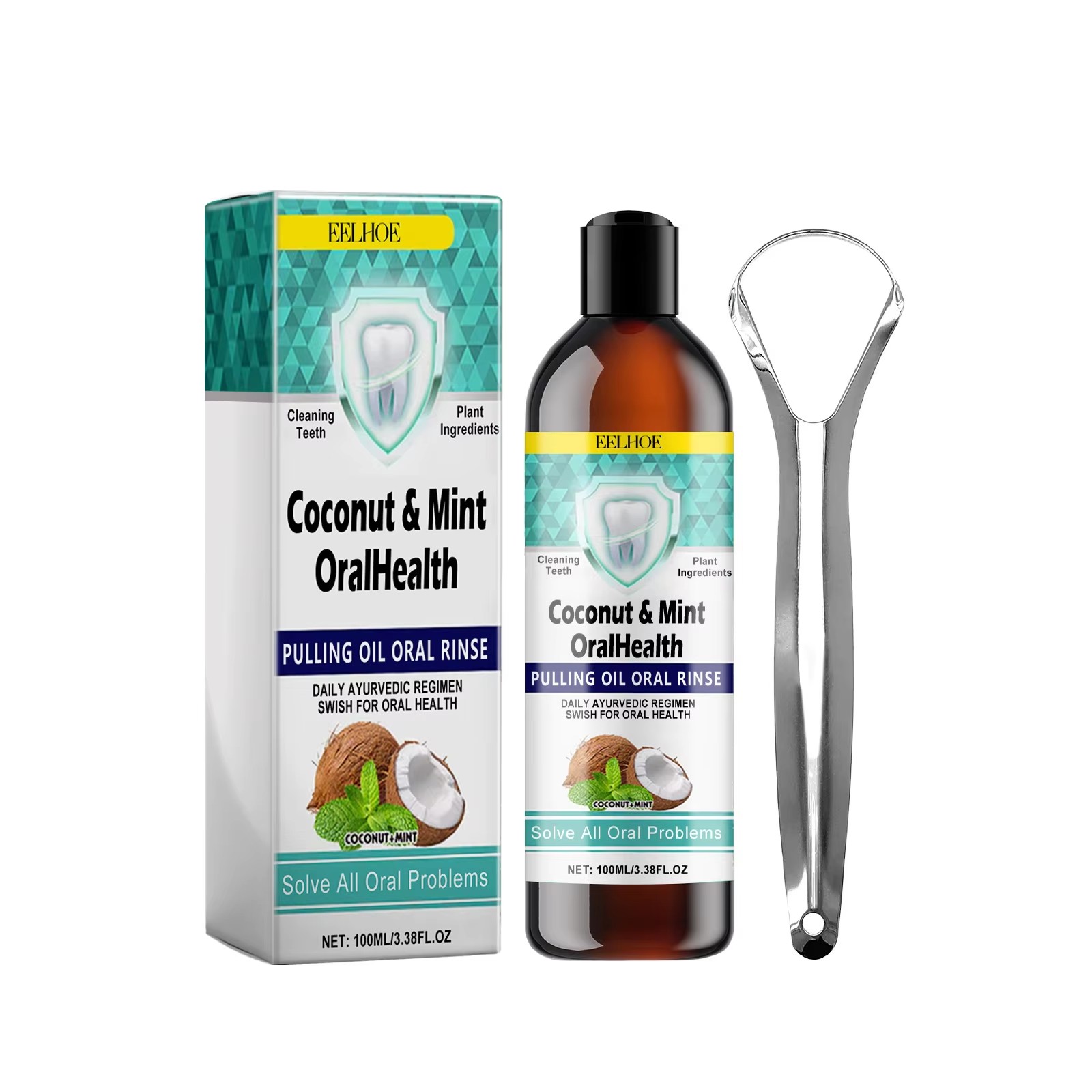 EELHOE Mint Kokosolie Trekken  - Coconut Oil Pull recensie en prijs