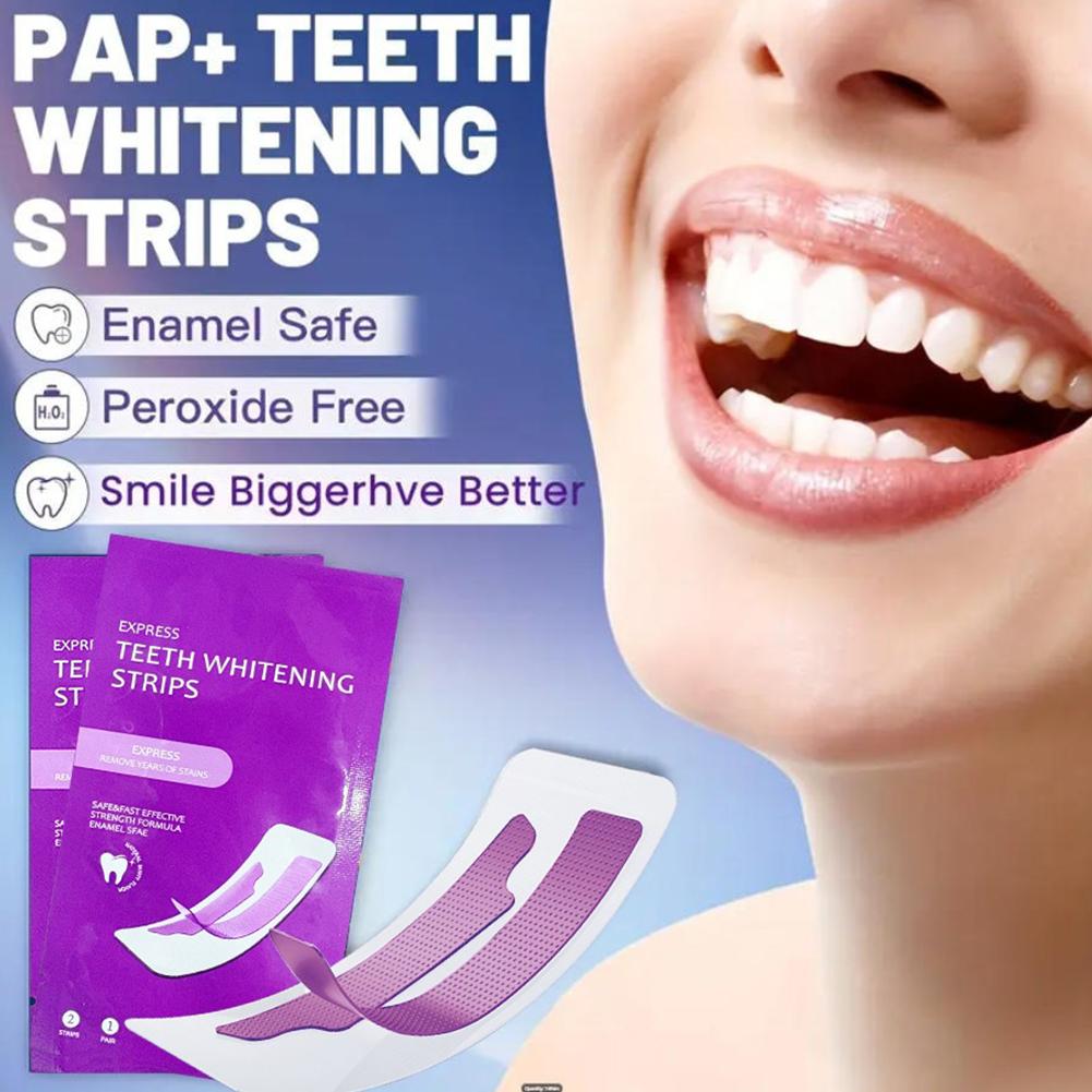 Paarse Tandbleekstrips, Geen G - Teeth Whitening Fast recensie en prijs