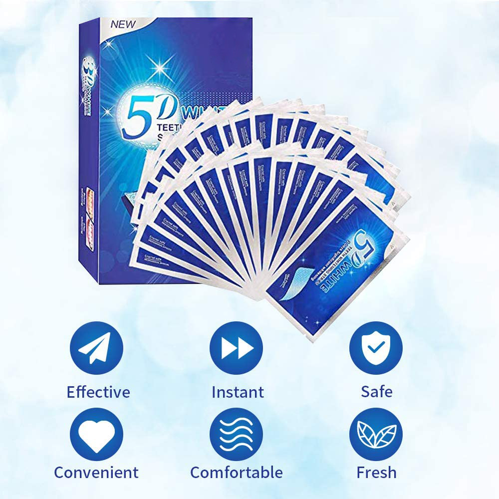 5D Witmakende Tandstrips, Whit - Teeth Whitening Retainer recensie en prijs