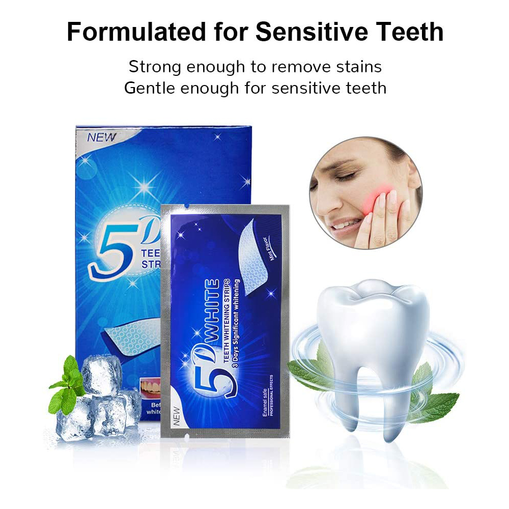 5D Witmakende Tandstrips, Whit - Teeth Whitening Retainer recensie en prijs