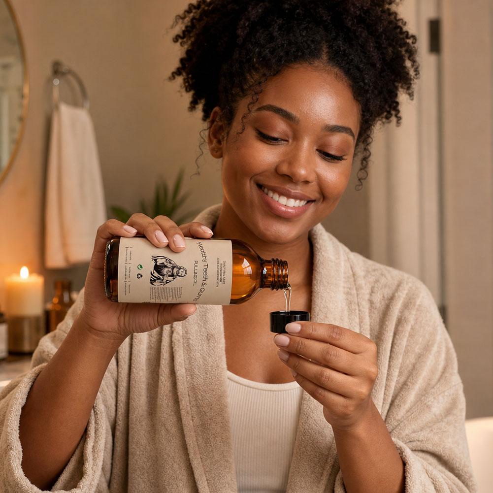 Kokosolie mondwater, zachte ol - Coconut Oil Pull recensie en prijs